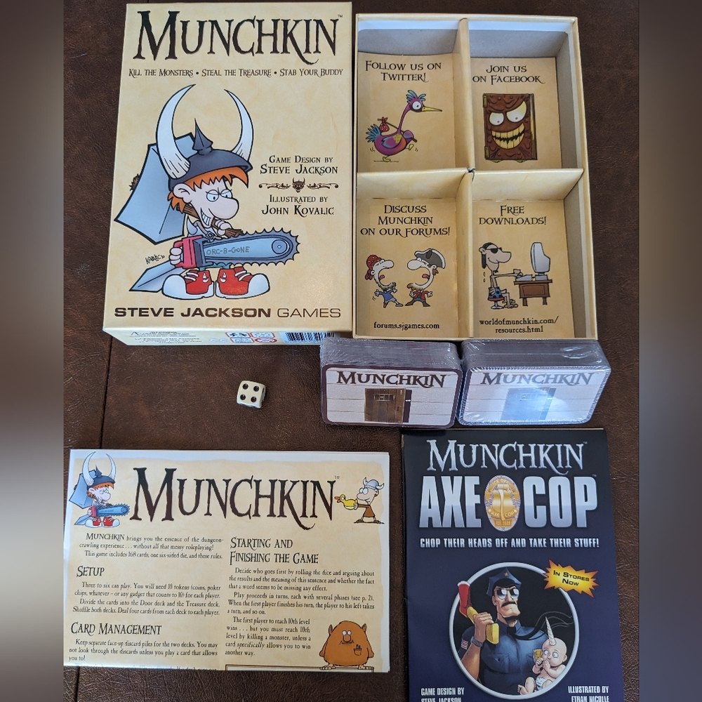 Munchkin Game, Steve Jackson